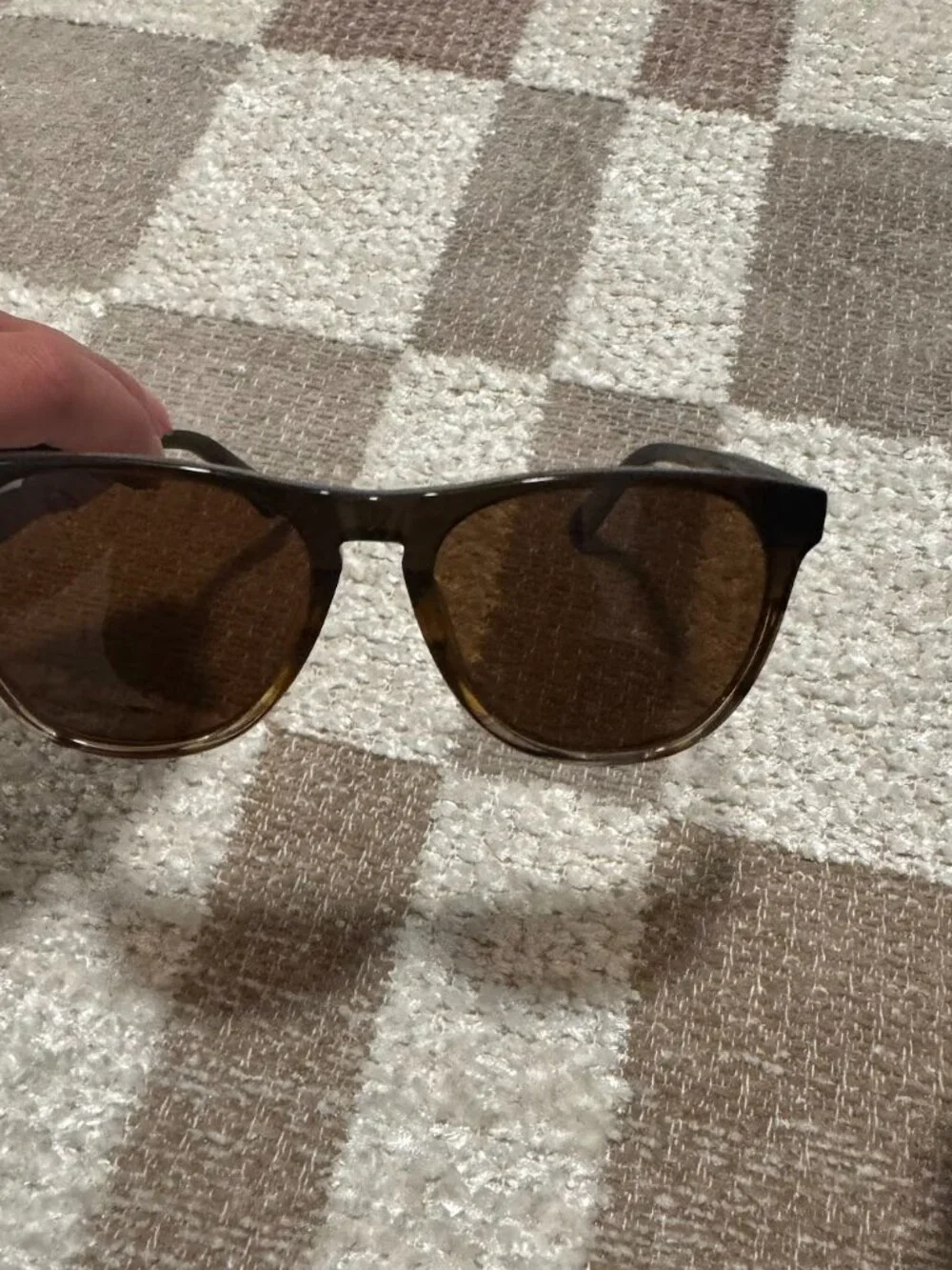 DIFF Eyewear Darren 55mm Polarized Square Sunglasses